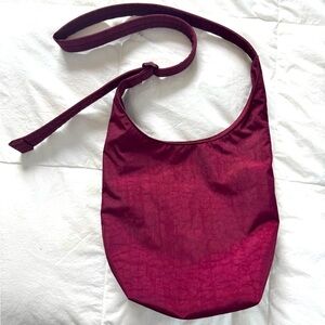 BAGGU Oxblood small sling bag